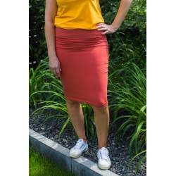 Skirt Pencil - terracotta