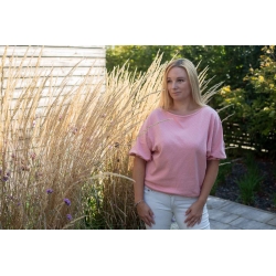 tričko, krátke tričko, oversize tričko, tričko z biobavlny, tričko z organickej bavlny, ružové tričko