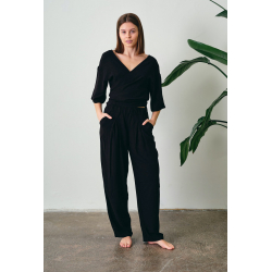 Trousers LINY - black