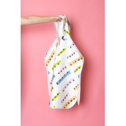Poncho Towel - Lines & Dots
